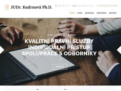 www.advokat.kudrnova.cz