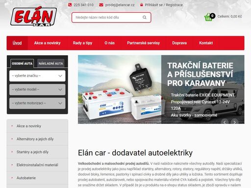 www.elancar.cz