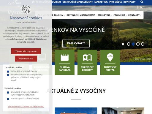 www.vysocinatourism.cz