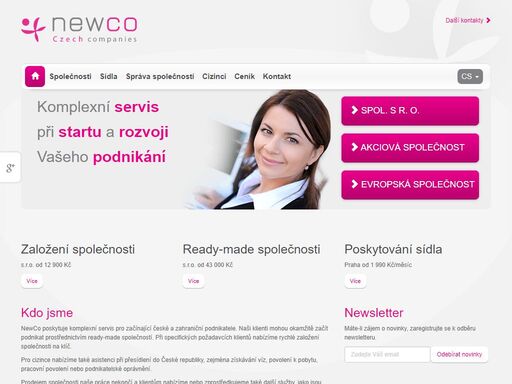 www.newco.cz