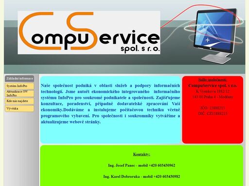 základní informace o společnosti compuservice