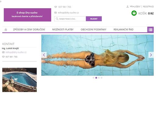 vítáme vás v e-shopu s bazénovou chemií a bazénovým příslušenstvím.