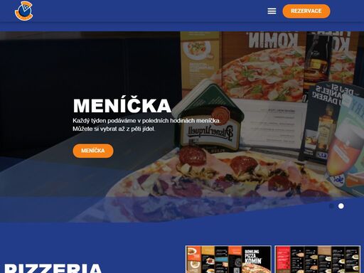 denní menu bowling pizza komín, zlín, včetně otevírací doby, kontaktních údajů pro rezervaci či vaše dotazy.