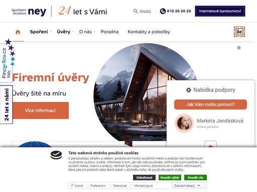 zaměřujeme se na osobní a firemní finance i spotřebitelské a podnikatelské úvěry. členům nabízíme dlouhodobě nejvýhodnější termínované vklady na trhu v čr.