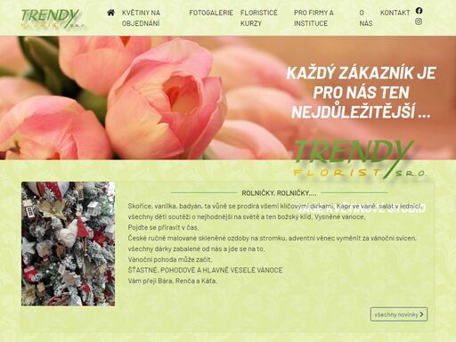 www.trendyflorist.cz