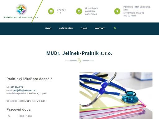 www.poliklinikadoubravka.cz/lekari/mudr-jelinek-praktik-s-r-o