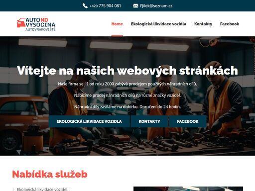 www.autondvysocina.cz