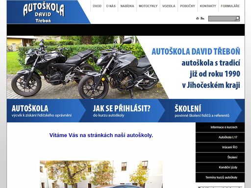 www.autoskoladavid.cz