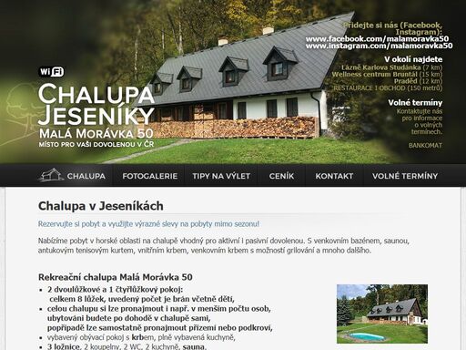 www.chalupa-jeseniky.cz