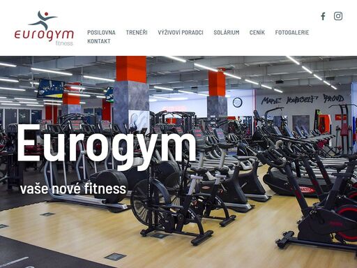 eurogym fitness s.r.o. - moderní a funkční fitness bez limitu v olomouci