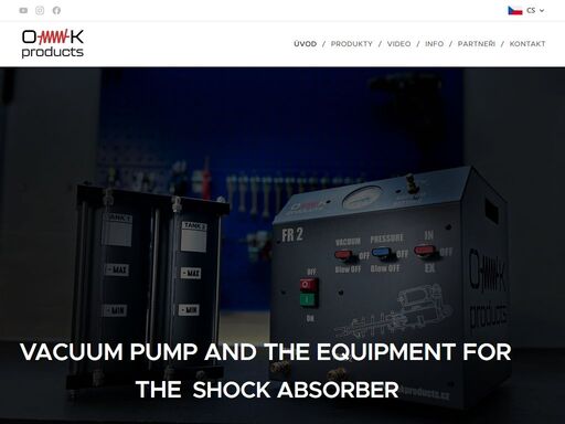 vacuum pump and the equipment for theshock absorber