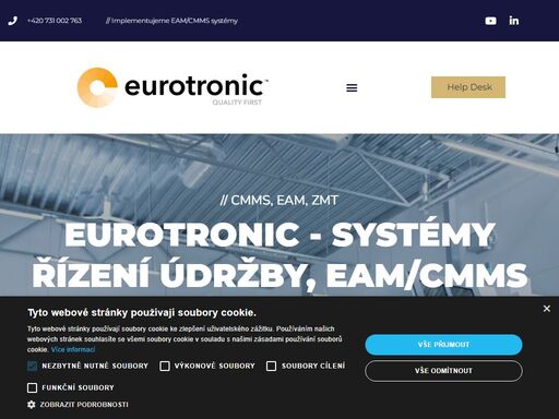 eurotronic - systémy eam/cmms. správa dlouhodobého majetku. eurotronicu důvěřuje více než 200 zákazníků na evropském trhu, včetně významného počtu na polském trhu