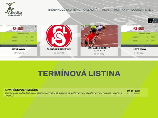 www.atletikavelmez.cz