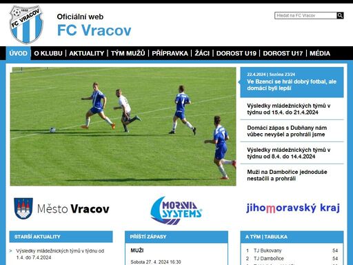 www.fcvracov.cz