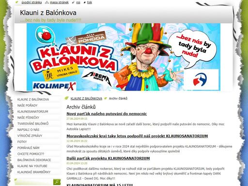 www.klaunizbalonkova.cz