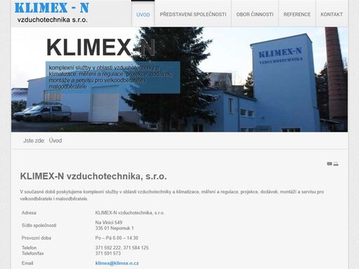 www.klimex-n.cz