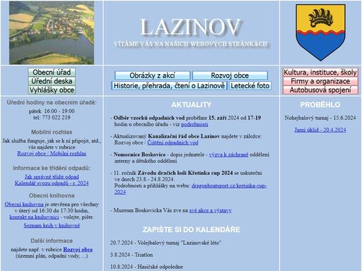 www.lazinov.cz