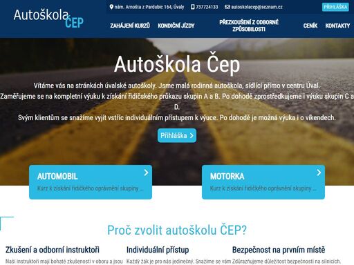 www.autoskolacep.cz