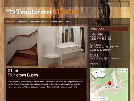 www.truhlarstvibusch.cz