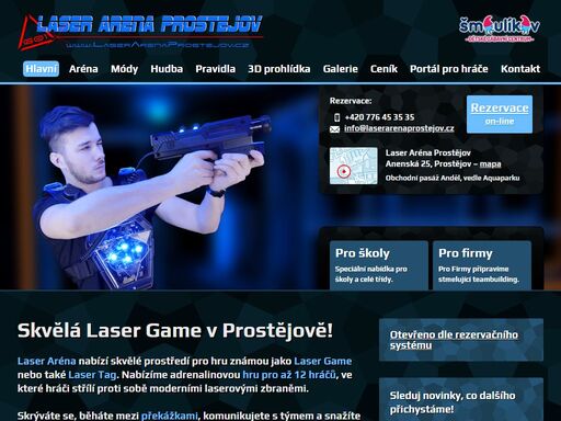 laser aréna nabízí skvělé prostředí pro hru známou jako laser game nebo také laser tag. nabízíme adrenalinovou hru pro až 12 hráčů, ve které hráči střílí proti sobě moderními laserovými zbraněmi. skrýváte se, běháte mezi překážkami, komunikujete s týmem a snažíte se zasáhnout protihráče, kteří mají jediný cíl – zasáhnout vás. laser game je jednou z nejadrenalinovějších a nejzábavnějších sportovních her současnosti.