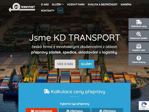 jsme česká firma působící na mezinárodním poli v oblasti přepravy zásilek, spedice, logistiky a skladování zboží.