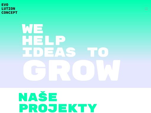 we help ideas to grow
