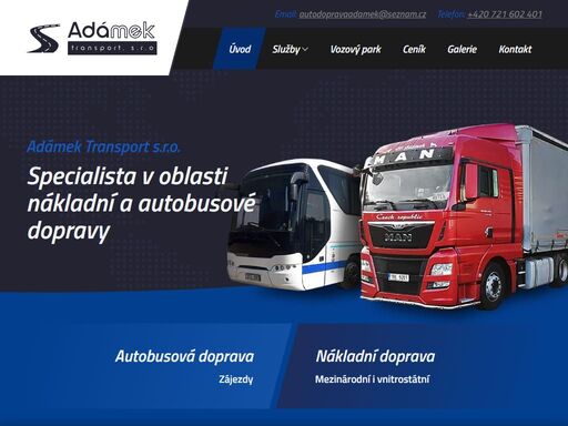 www.adamektransport.cz