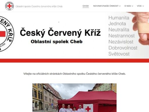 vítejte na oficiálních stránkách oblastního spolku českého červeného kříže cheb.