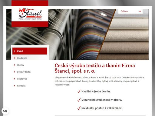 směsová tkanina od českého výrobce štancl spol. s r. o.  choceň. podívejte se na výhodnou nabídku výrobce a prodejce směsové tkaniny, potahových látek.