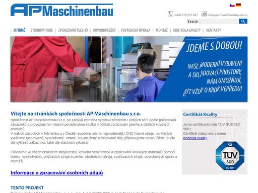 www.ap-maschinenbau-sro.cz