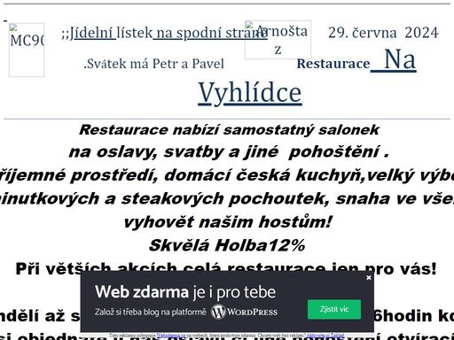 www.restauracenavyhlidce.wz.cz