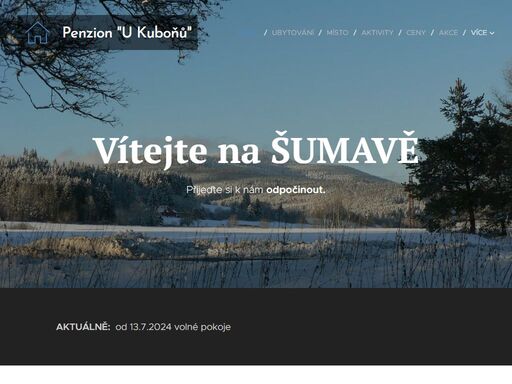 www.penzionukubonu.cz