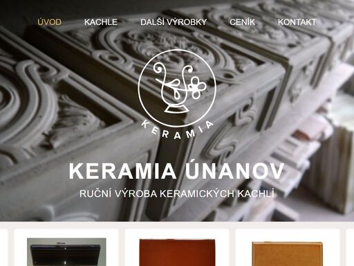 www.keramia-unanov.cz