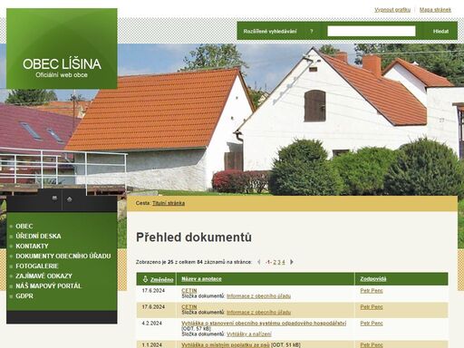 www.lisina.cz