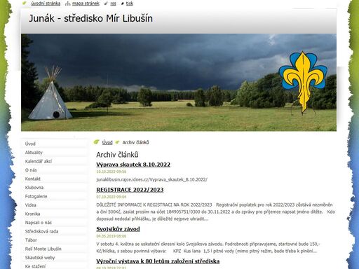 www.junak-libusin.cz