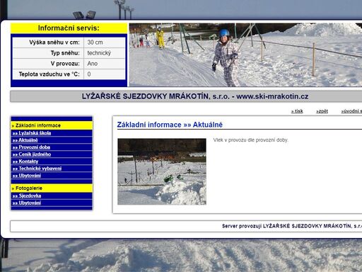www.ski-mrakotin.cz