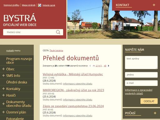 www.obecbystra.cz