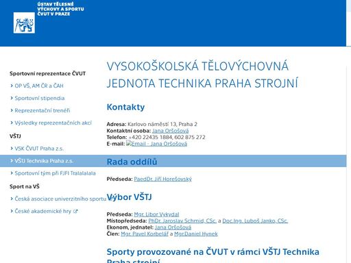www.utvs.cvut.cz/reprezentace-a-vstj/vstj-technika-praha.html