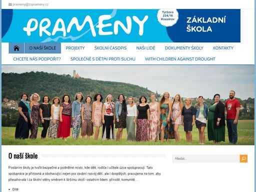 www.zsprameny.cz