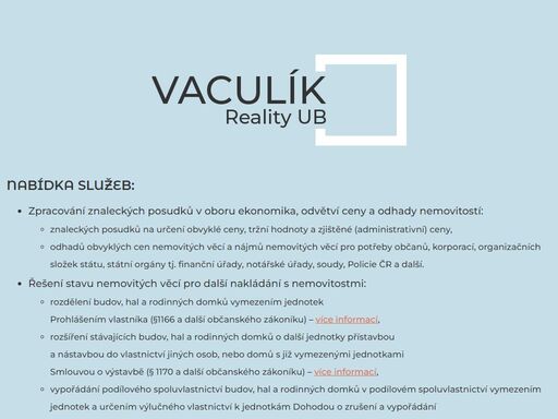 www.vacrealub.cz