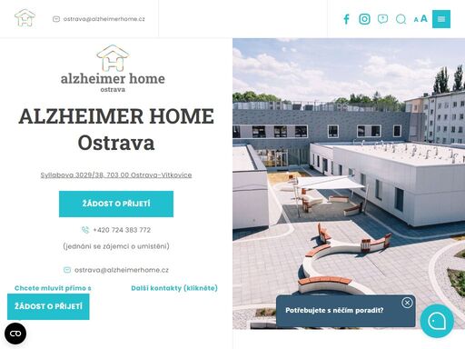 naleznete zde všechny informace, které potřebujete vědět o pobočce alzheimer home ostrava. důležitá kontaktní čísla, novinky a reference.