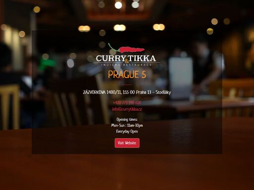 we are providing a delicious blend of authentic indian food with friendly service in an incredible ambiance to make your dining experience unforgettable. curry tikka is the best indian restaurant in prague serves the best quality food and always try to maintain the quality of food.