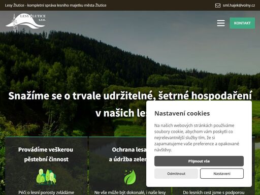 www.lesyzlutice.cz