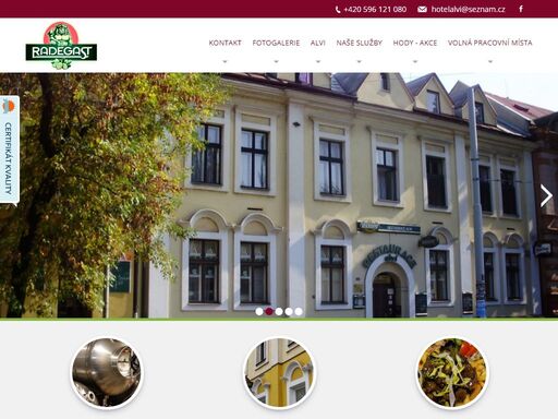 www.restaurace-alvi.cz