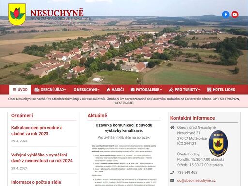www.obec-nesuchyne.cz