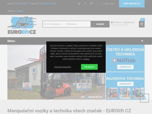 přední prodejce a výrobce produktů a služeb v oblasti manipulační techniky a vysokozdvižných vozíků v české republice.