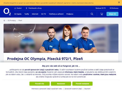 prodejna plzeň - oc olympia, písecká 972/1. o2 služby, telefony, zařízení a příslušenství nebo profesionální podpora a spoustu dalšího, to nabízejí všechny naše značkové prodejny.