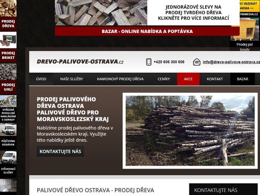 palivové dřevo ostrava a okolí. naše firma nabízí prodej palivového dřeva po ostravě a celém moravském kraji. palivové dřevo - rozvoz ostrava, opava, havířov, frýdek místek..