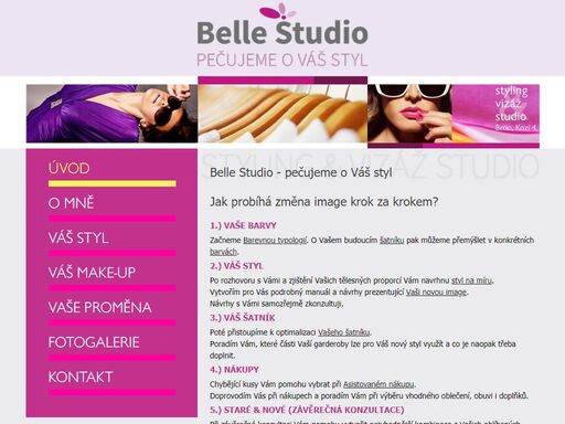 belle studio - styling & vizáž studio