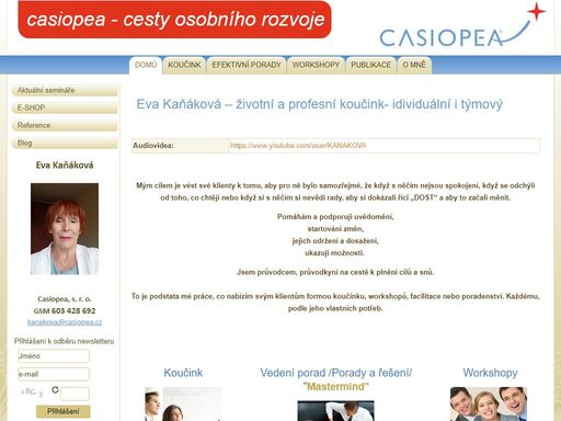 www.casiopea.cz